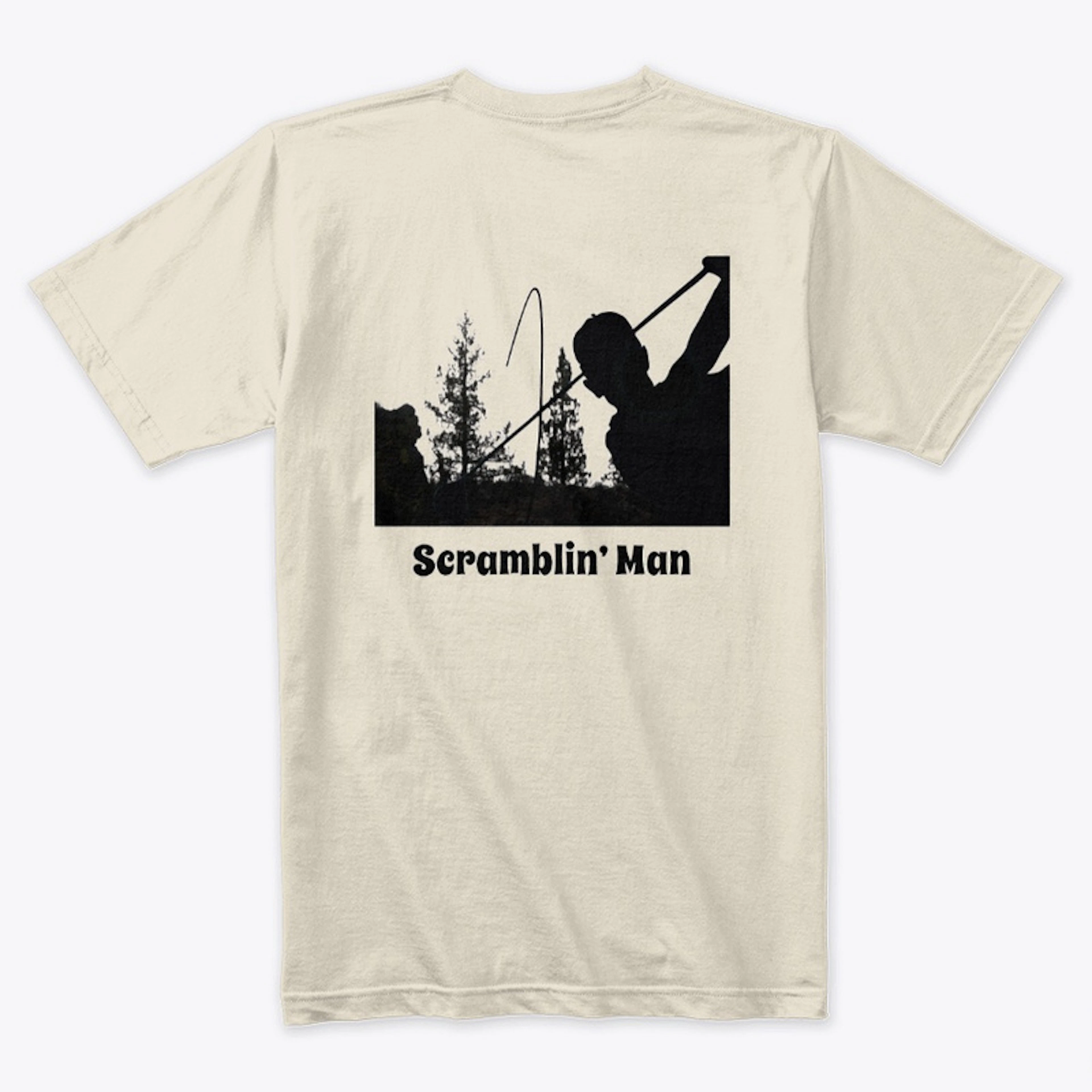 Scramblin' Man - Golf Tee
